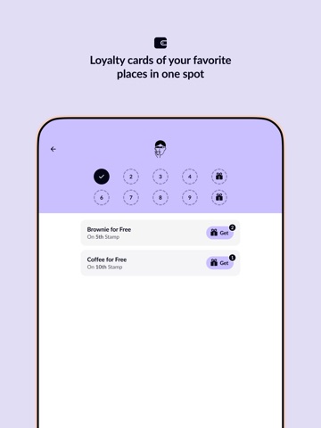 Staaamp — Loyalty & Rewards iPad screenshot