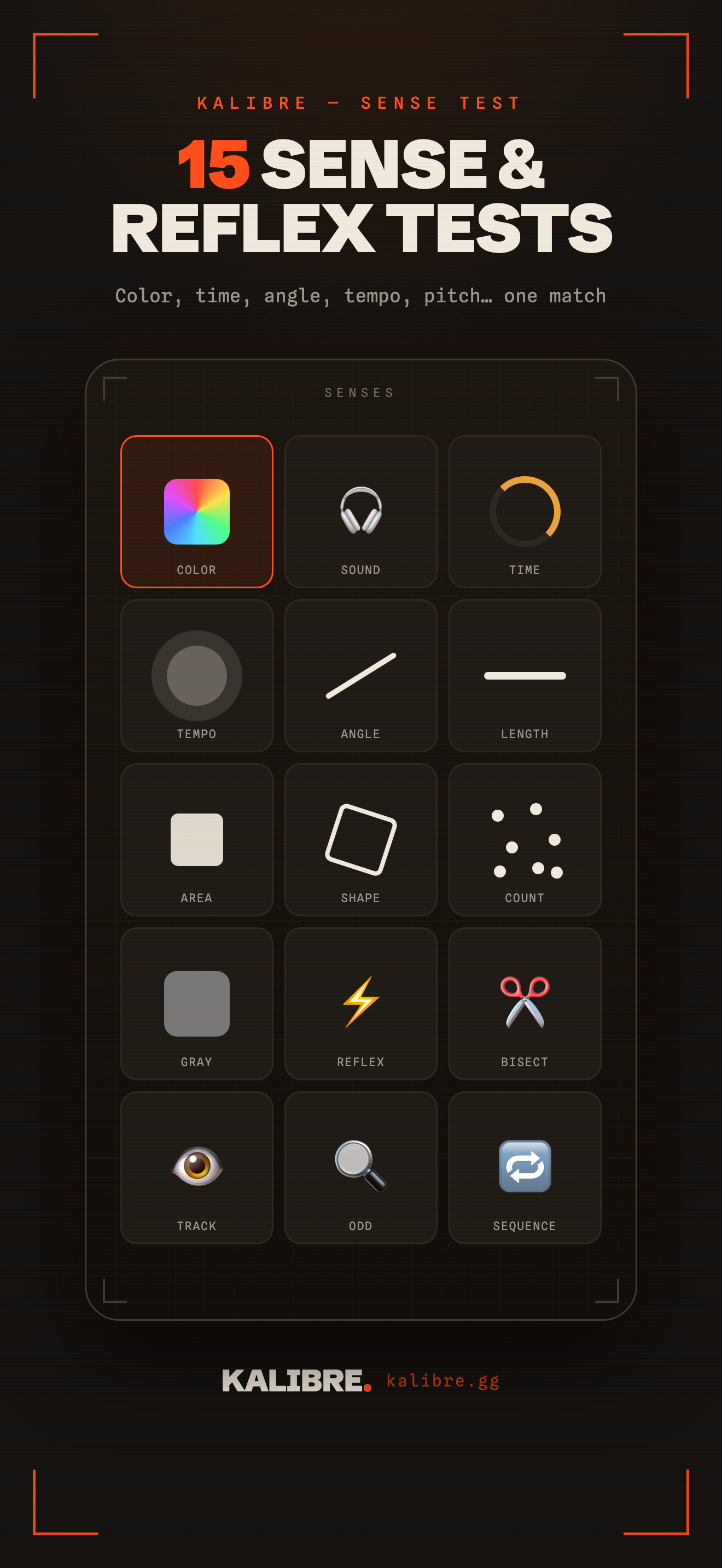 KALIBRE: Reaction Time Test screenshot 3