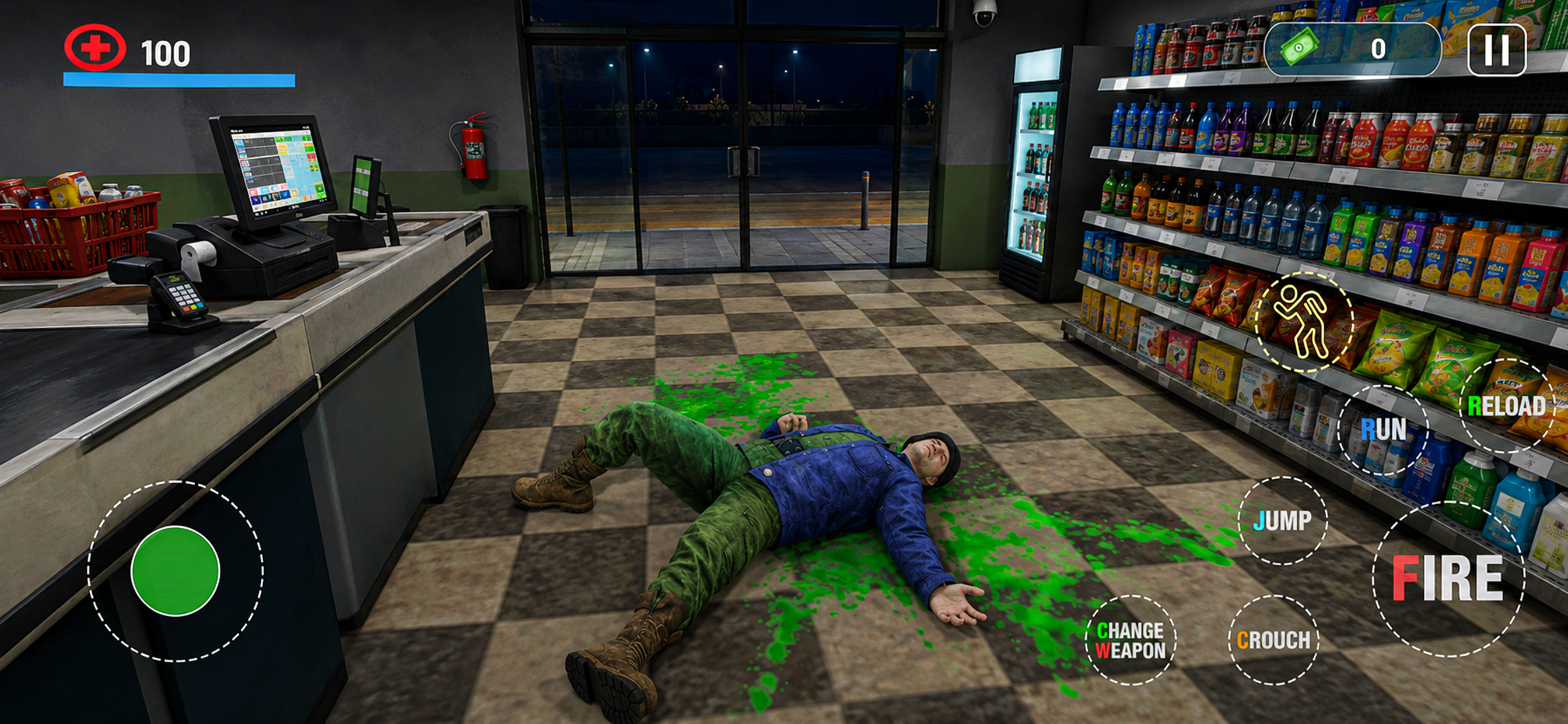 Midnight Checkpoint Shift Game screenshot 3
