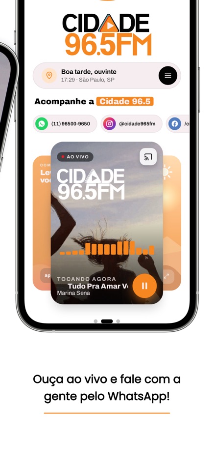#2. Rádio Cidade 96.5 FM (iOS) By: RADIO CIDADE DE COSTA RICA LTDA