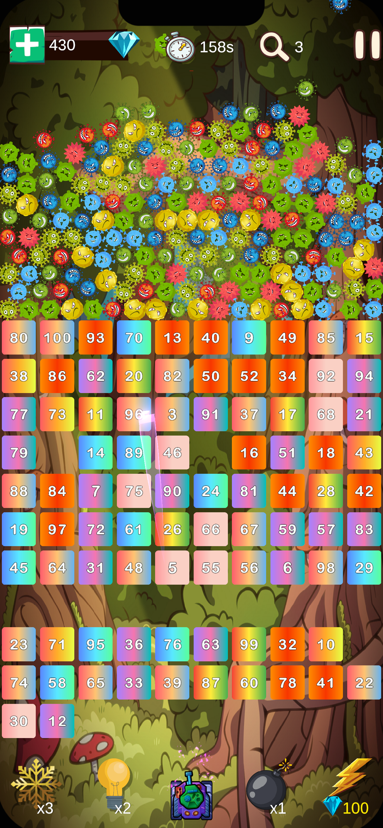Number Defense: Find & Destroy