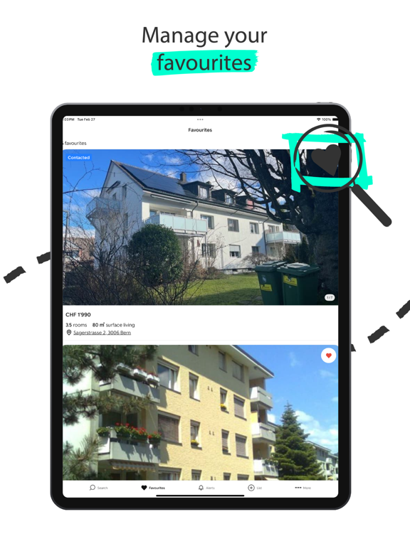 ImmoScout24 Switzerland iPad screenshot 6 - Business app
