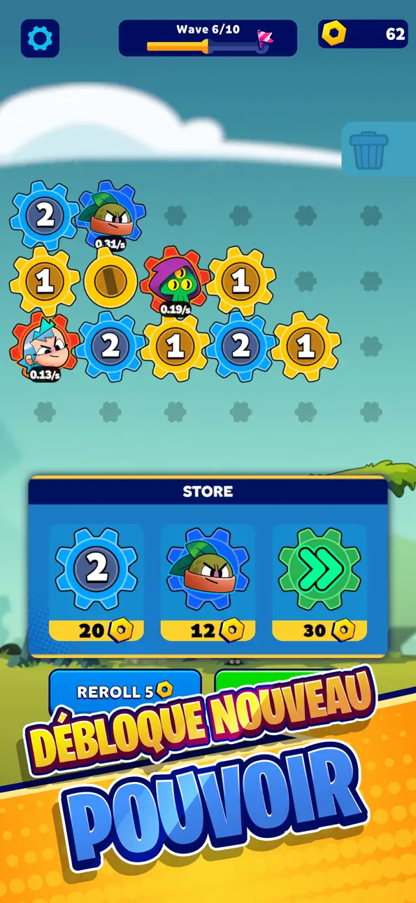 Gear Fight! iOS Mod IPA screenshot 2 - iOS game interface