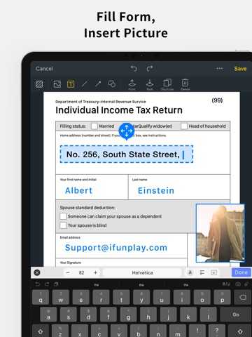 Scanner App Pro: Scan Edit PDF iPad screenshot