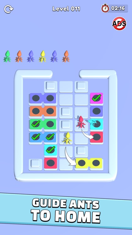 Insect Jam - Ant Fill The Hole