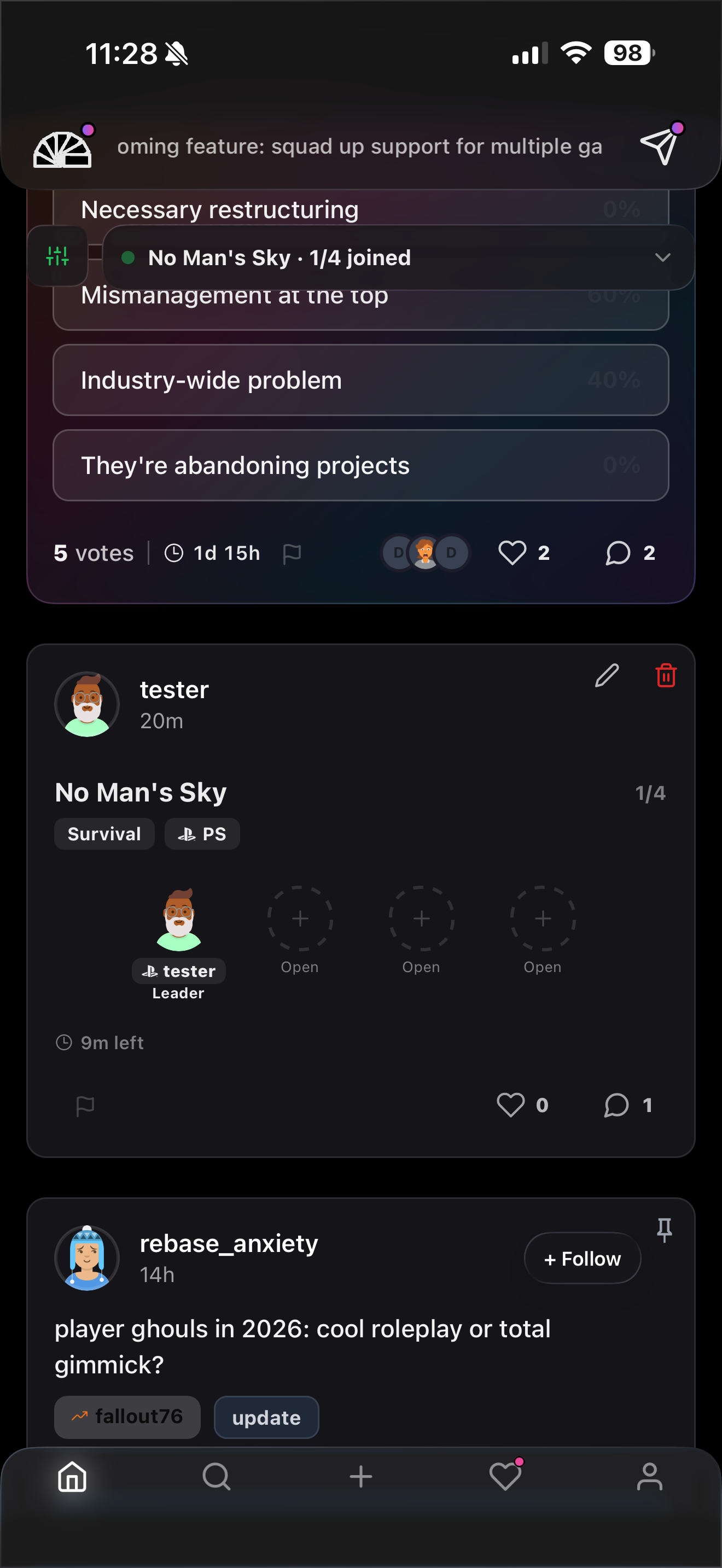 Rally: Social Media for Gamers screenshot 6