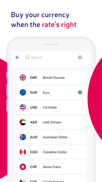 TorFX Money Transfer Screenshot