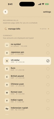 pagu — expense tracker Screenshot 5 of 6