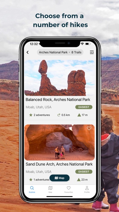 TrailCollectiv - Family Hikes Screenshot