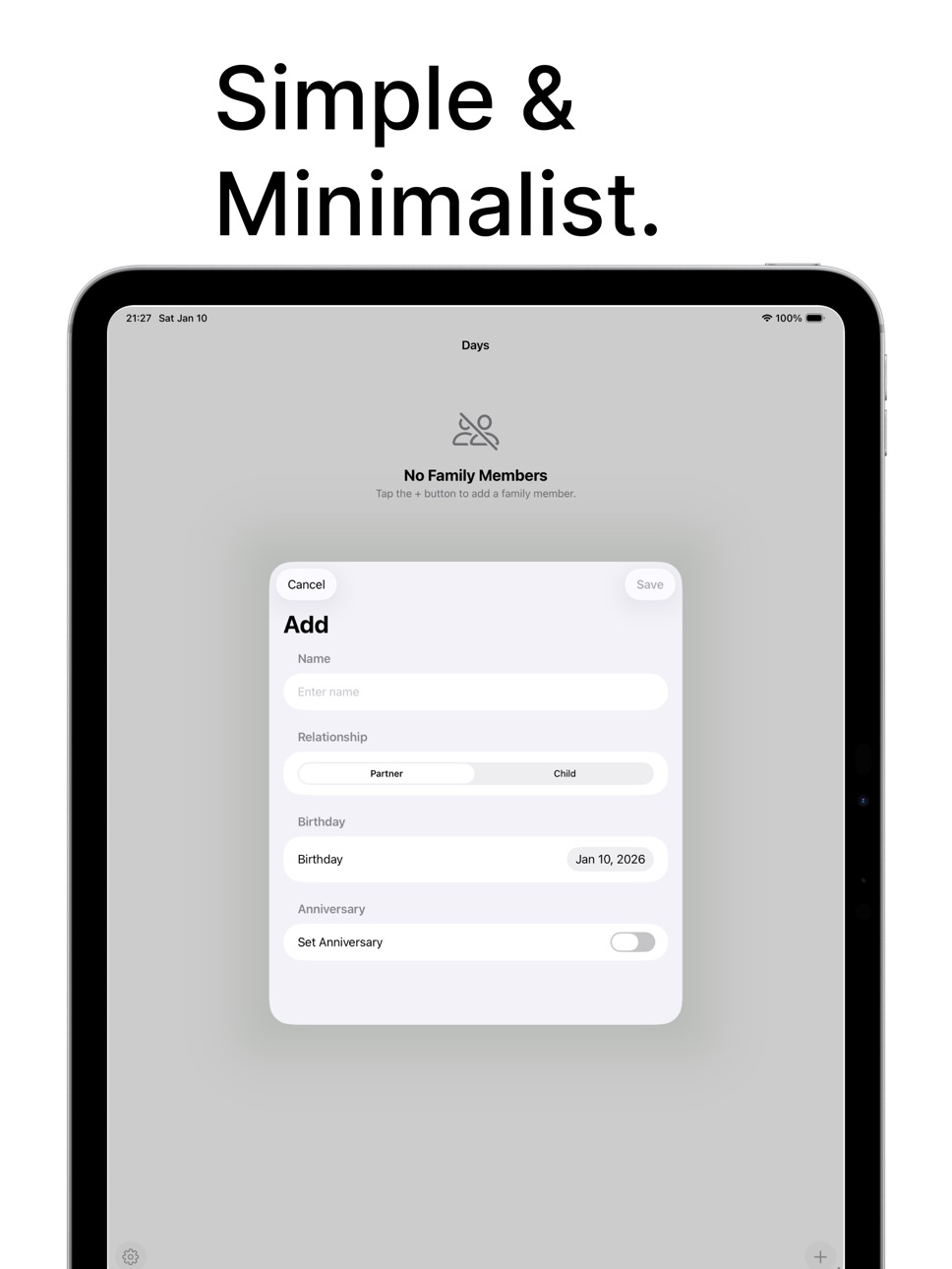 iPad screenshot