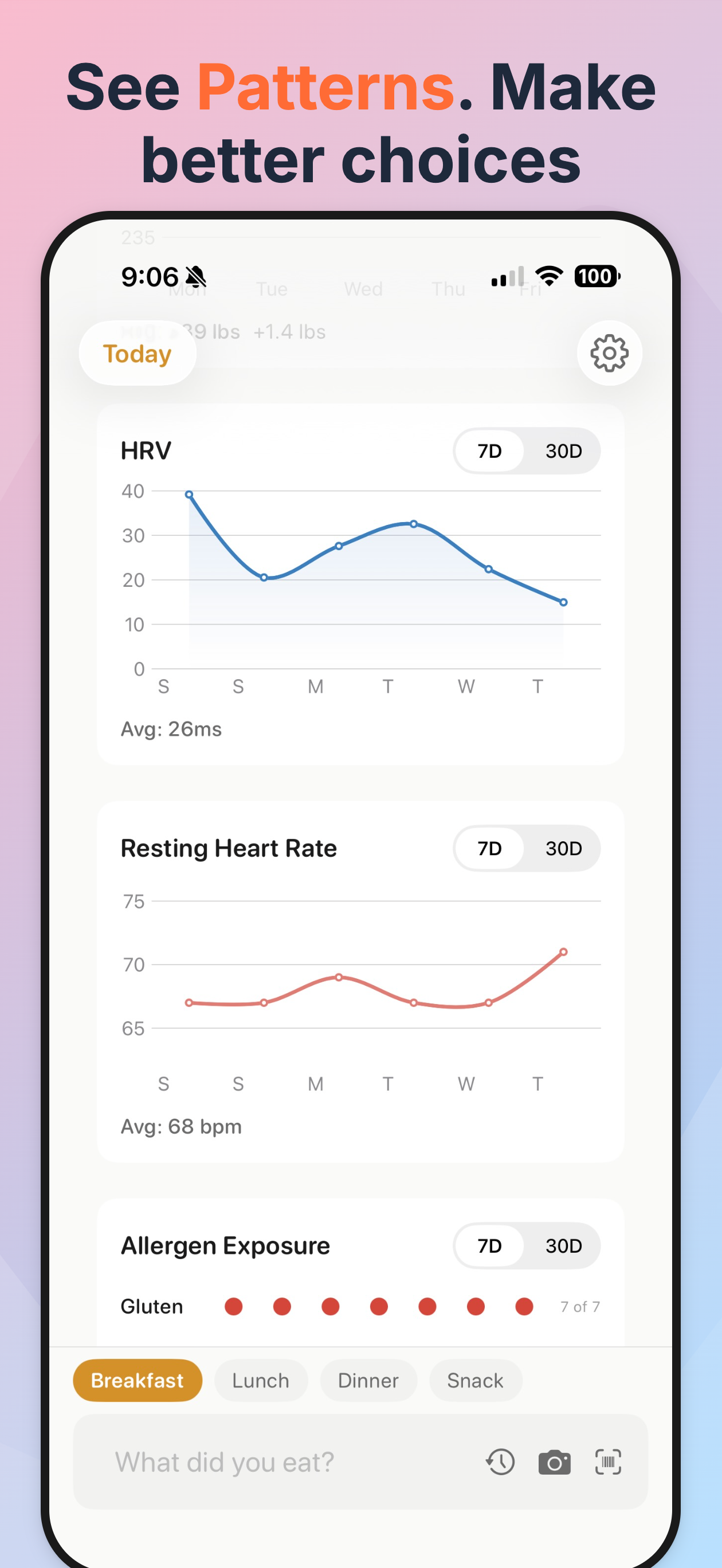 Freely: Allergy Food Tracker