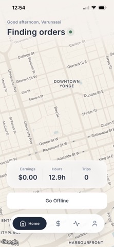 Teustar delivery screenshot