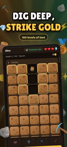 Emoji Explorer: Dig & Collect iPhone screenshot