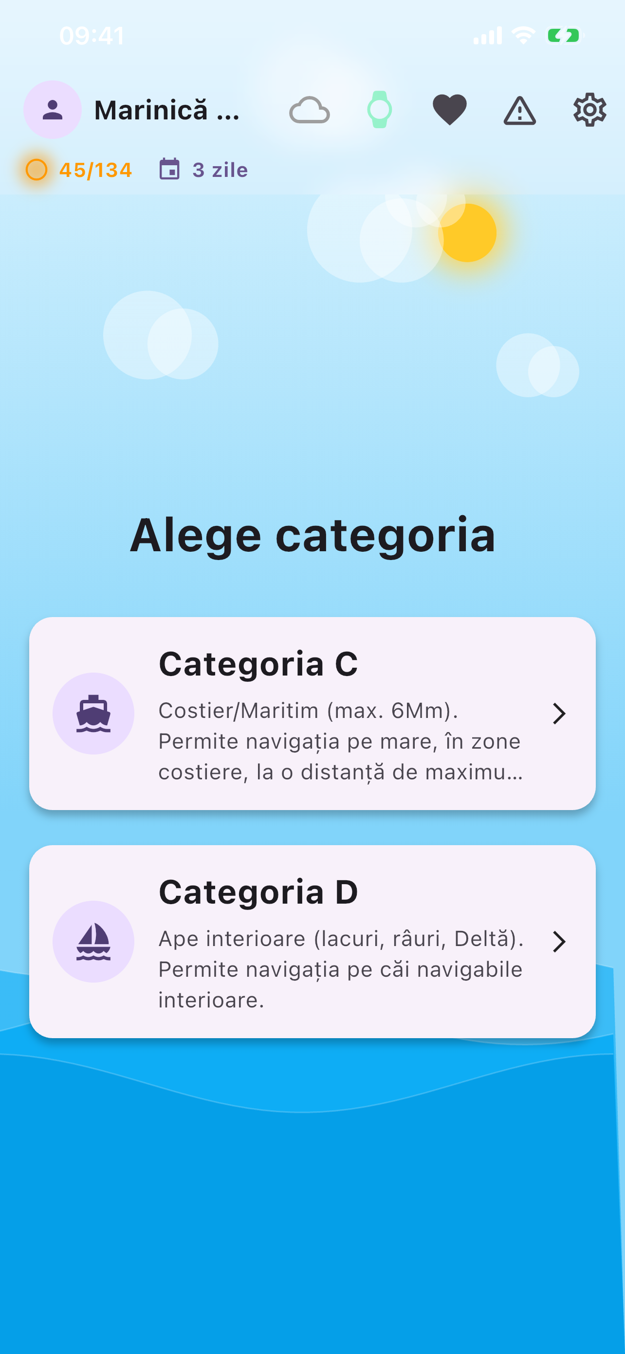 Permis Barcă