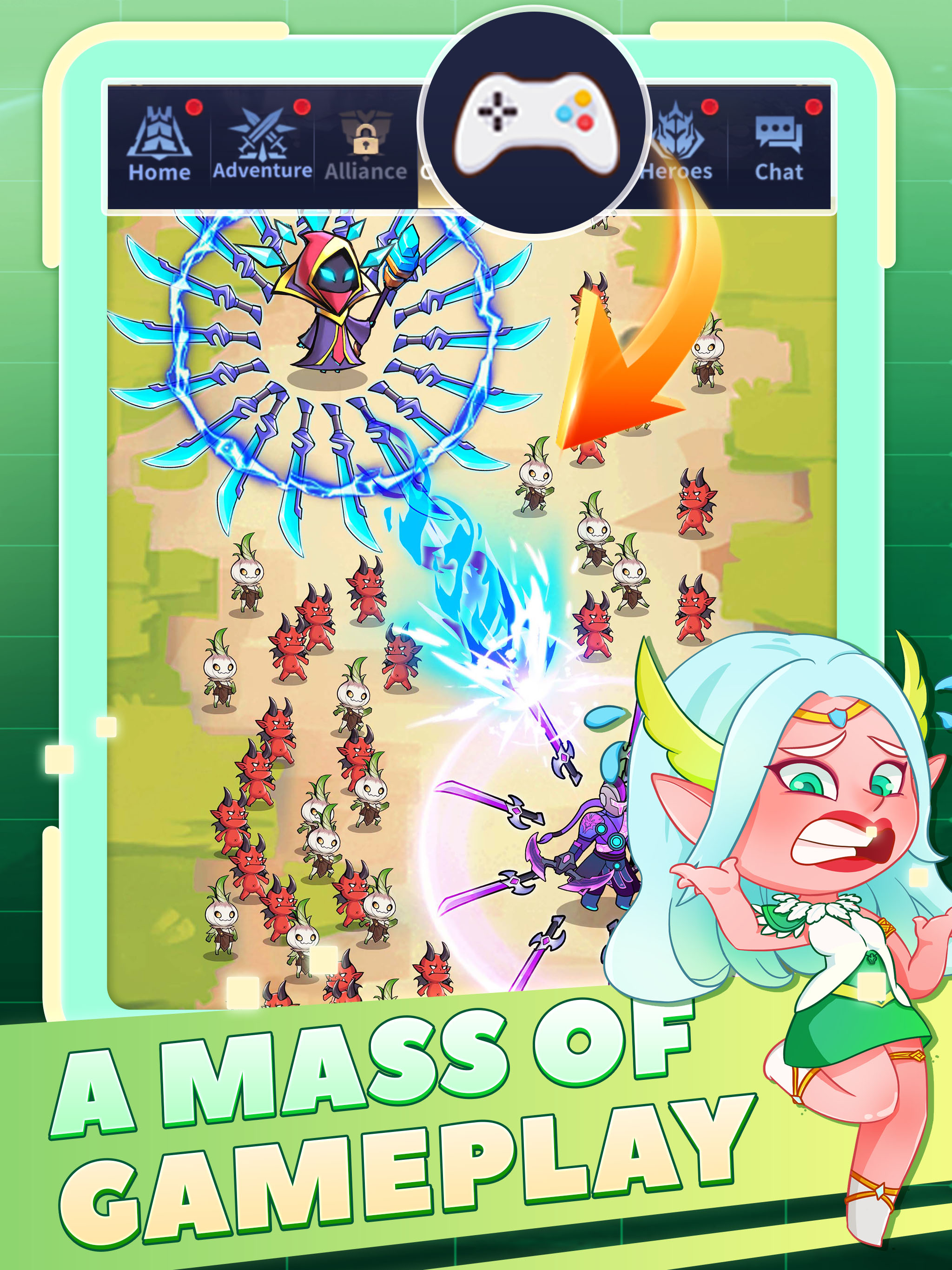 Titan War: ninja go