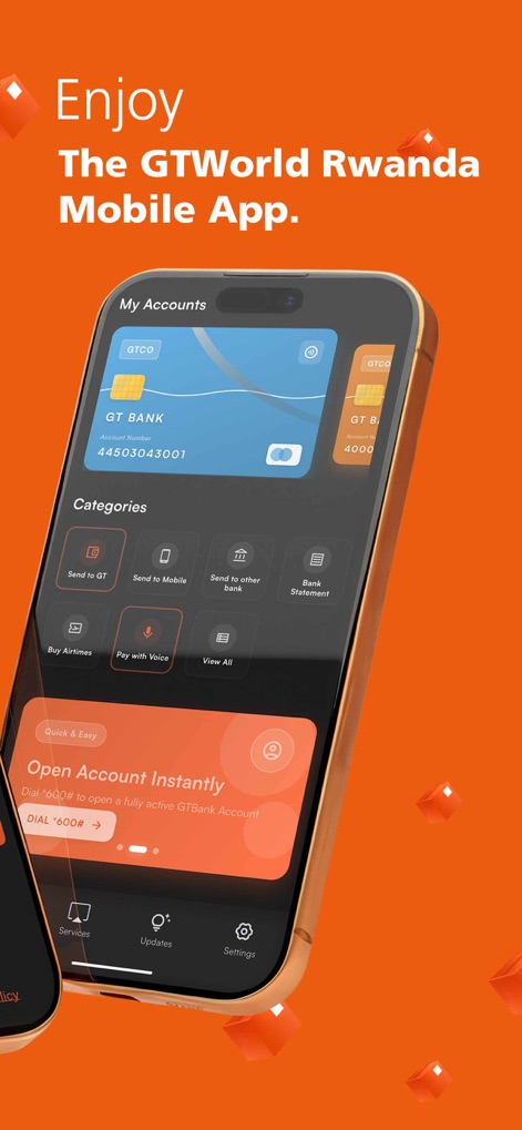 GTWorld Rwanda - Finance App | MWM