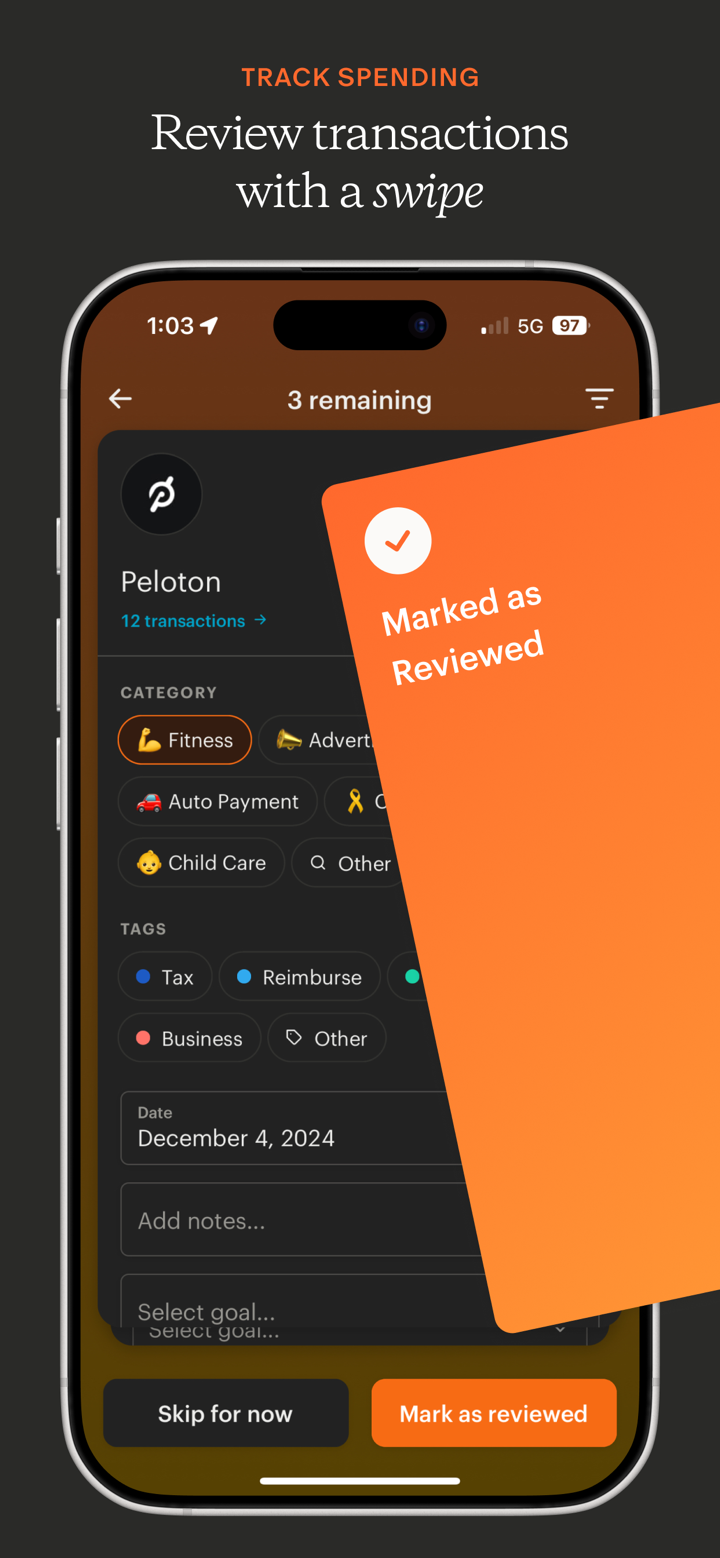Monarch: Budget & Track Money screenshot 5