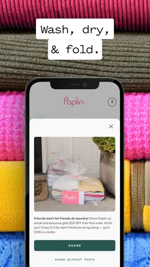 Poplin: Laundry Service screenshot 4
