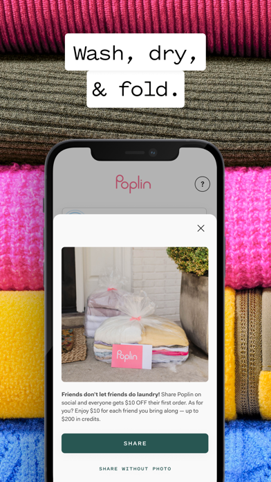 Poplin: Laundry Service screenshot