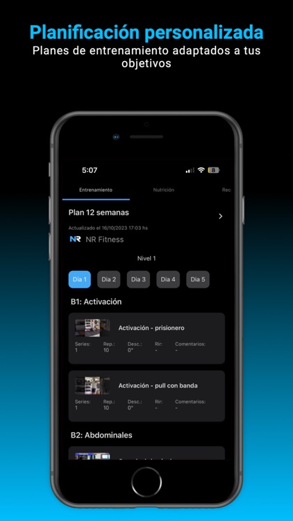 NR Fitness screenshot-4