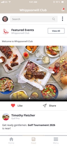 Whippoorwill Club iPhone screenshot