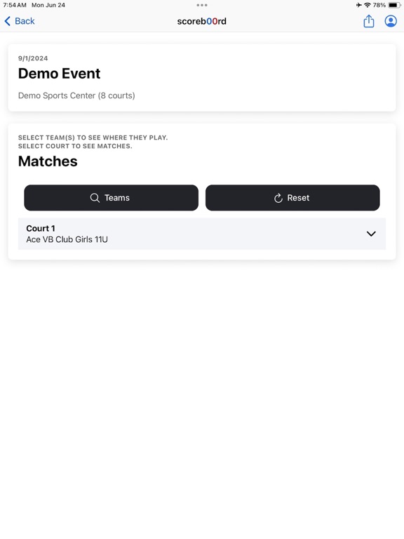 scoreb00rd iPad screenshot 4 - Sports app