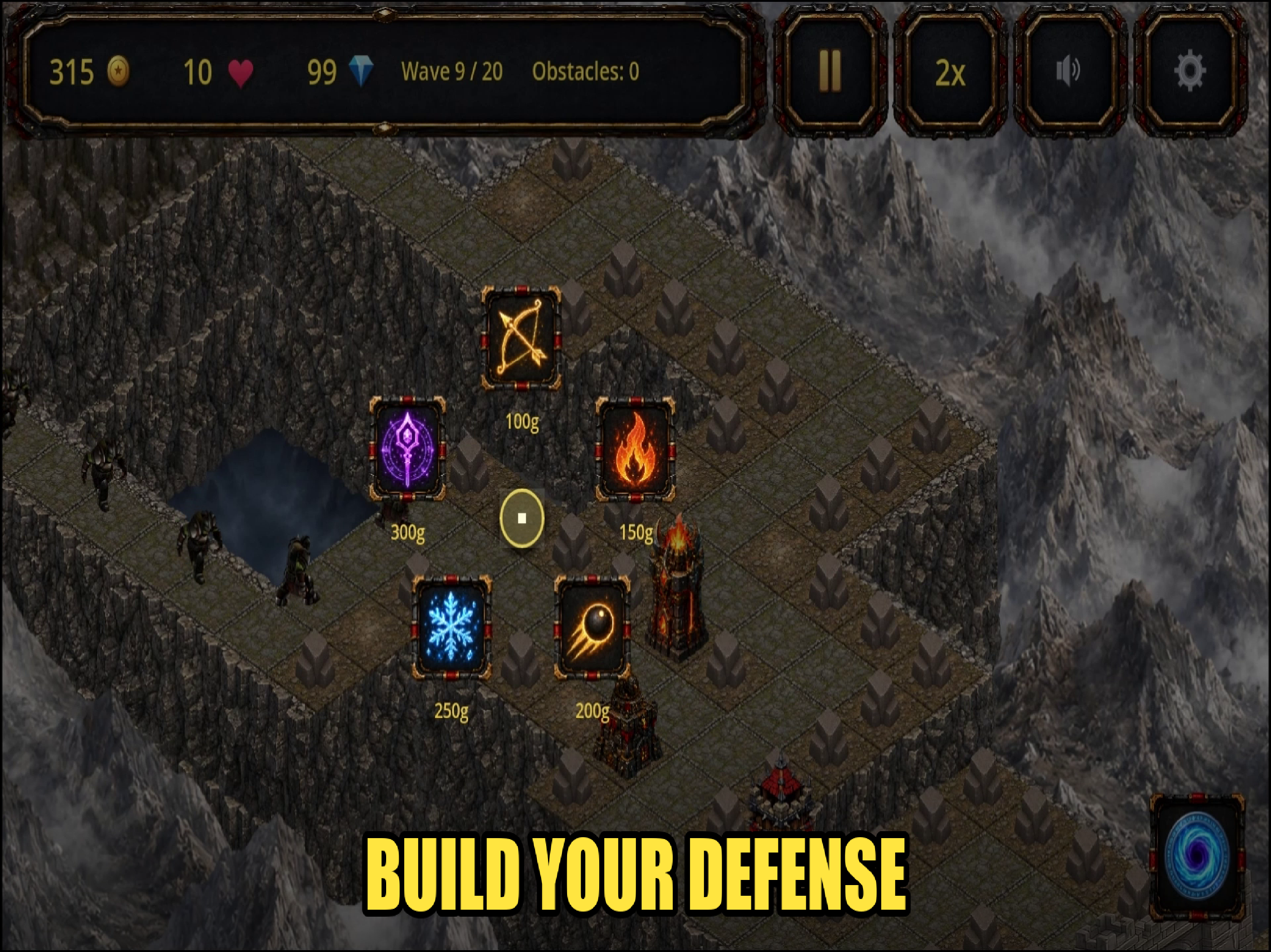 Orc Siege Tower Defense screenshot 9