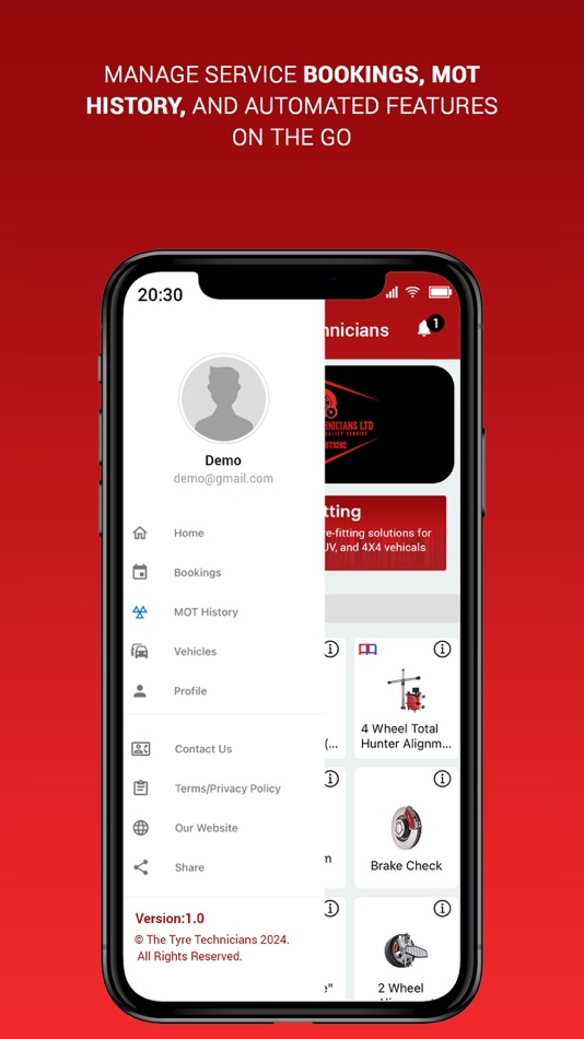 #2. The Tyre Technicians (iOS) Podle: AUTO GARAGE NETWORK LTD