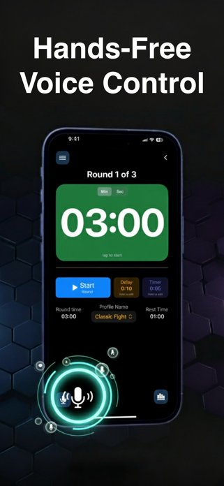 Shadow Boxing Timer - HIIT App Screenshot 2 of 6