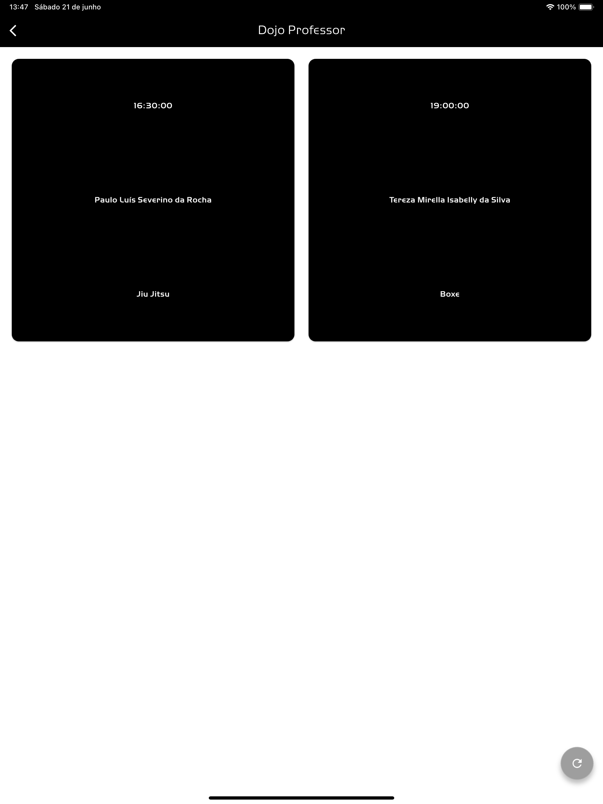 DojoApp Professor screenshot 5