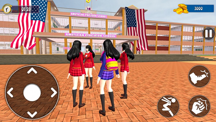 Anime School Girl Game 2024