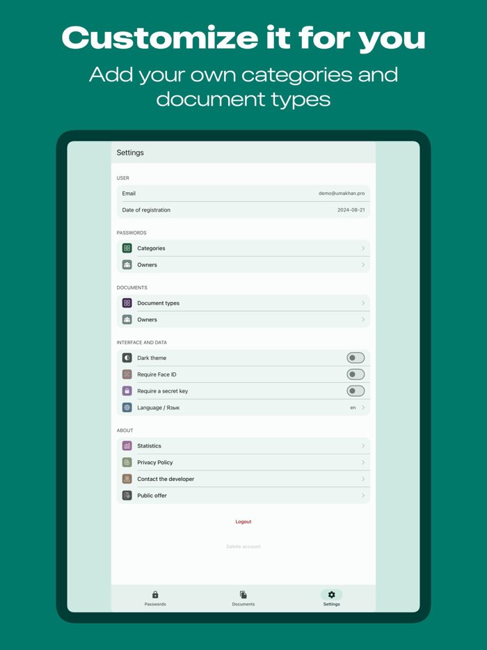 Password Manager by UmakhanPro