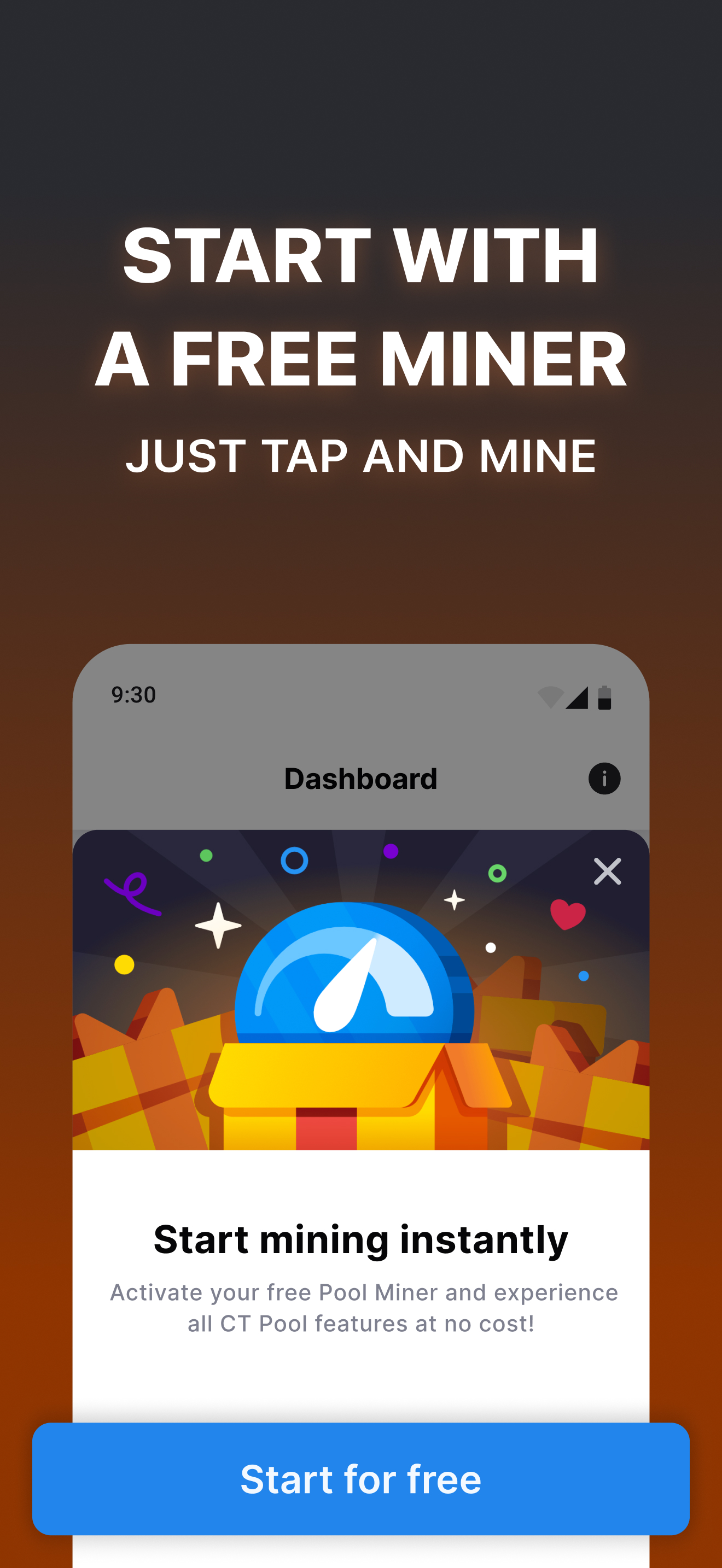 CT Pool: Crypto Mining App