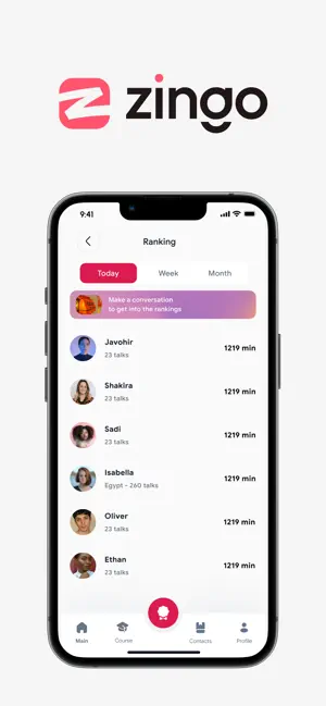ZINGO: English Conversations screenshot 2