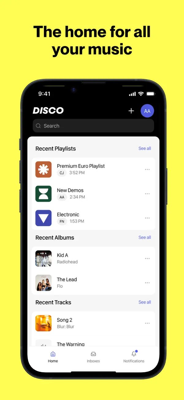 Screenshot #2 pour DISCO Music Management
