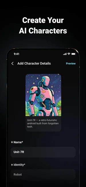 Flipped:Chat with AI Character iPhone screenshot 3