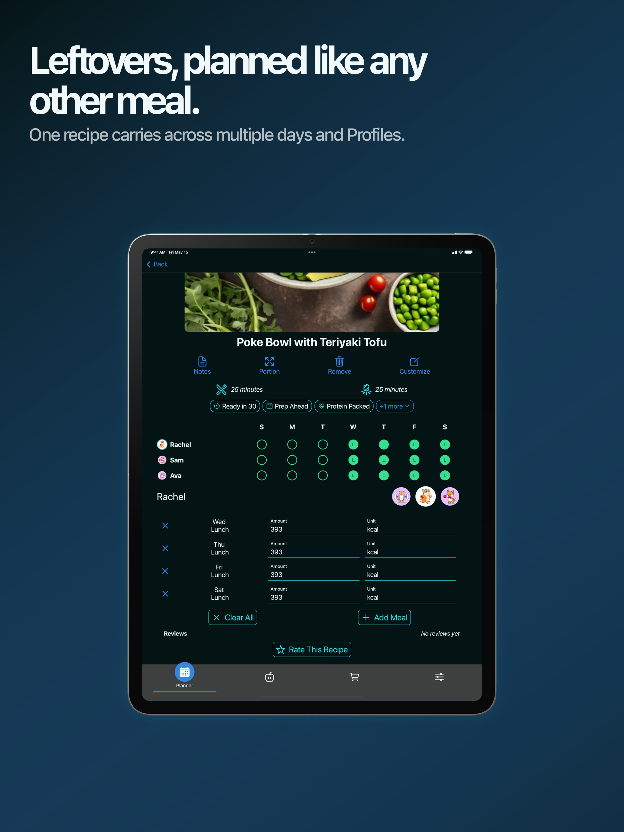 Portions Meal Planner