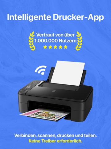 Intelligenter Drucker Scannen iPad screenshot 1