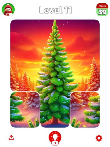 Christmas Shuffle Solitaire iPad screenshot