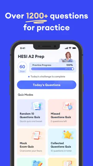 HESI® A2 Exam Prep Practice screenshot 1