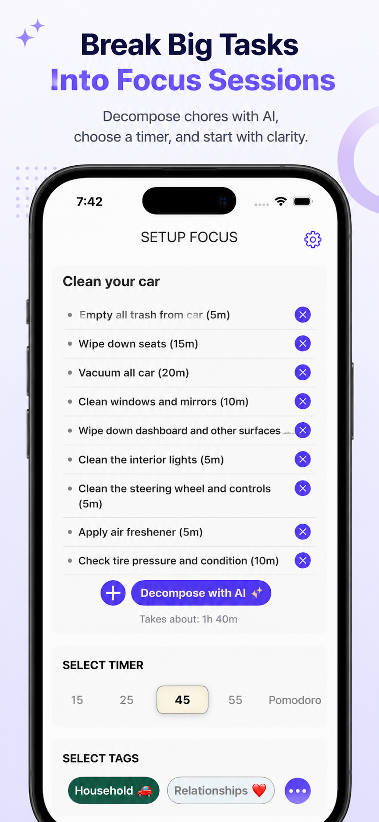 InControl - ADHD Daily Planner