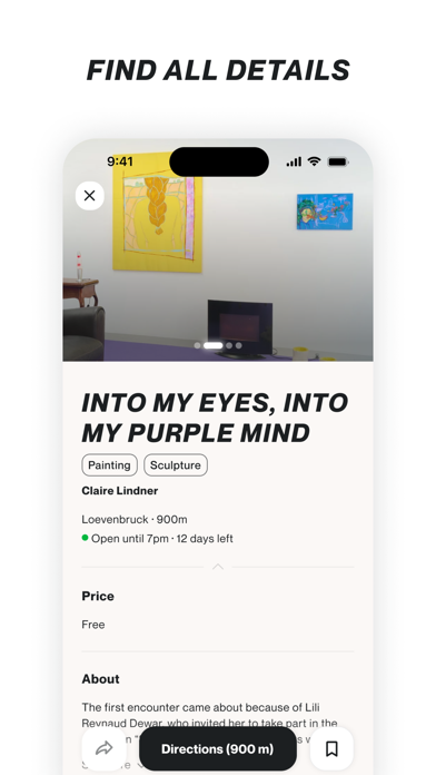 CUR8 — Art shows around you Screenshot