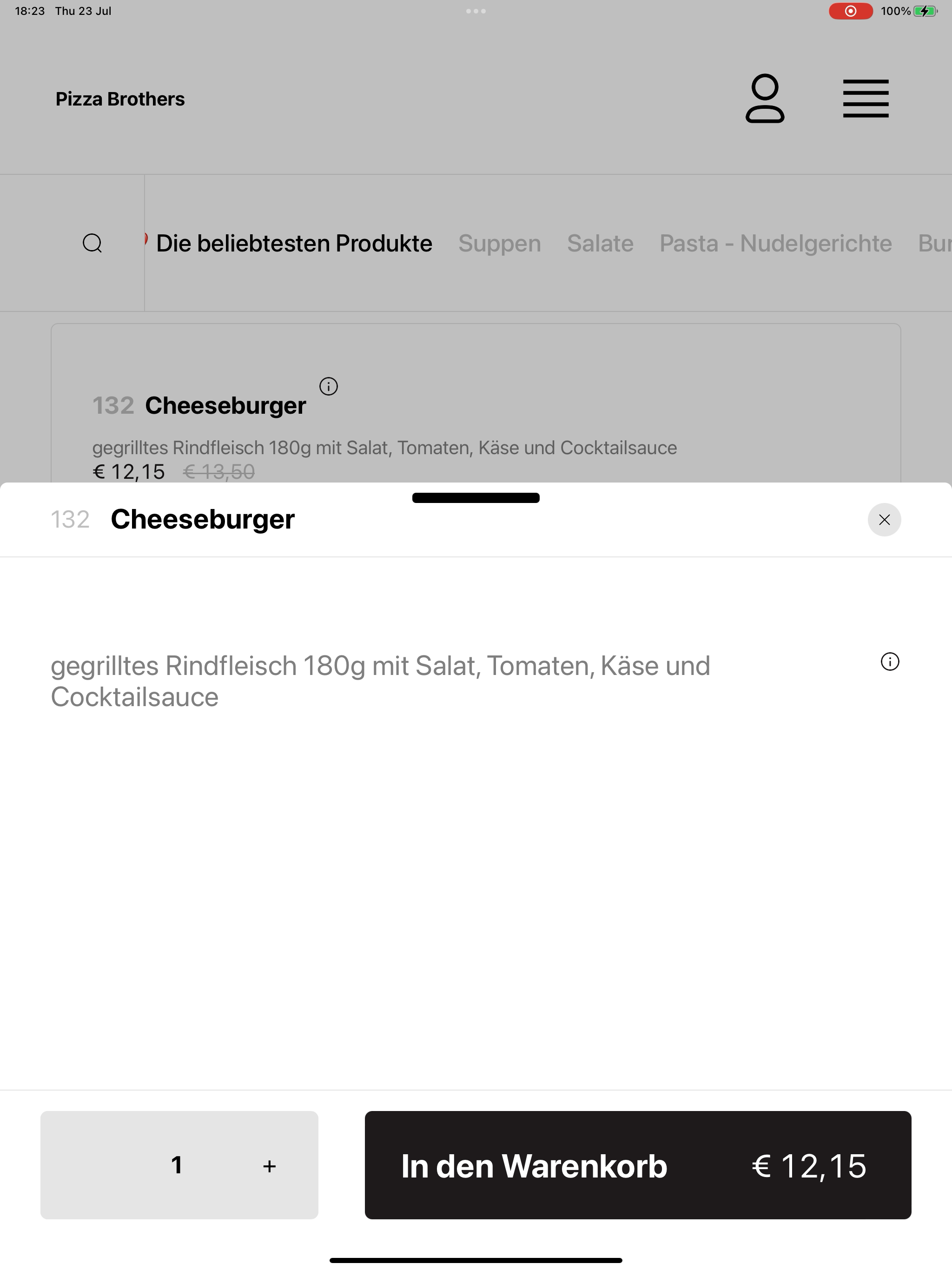 Pizza Brothers Wien screenshot 15