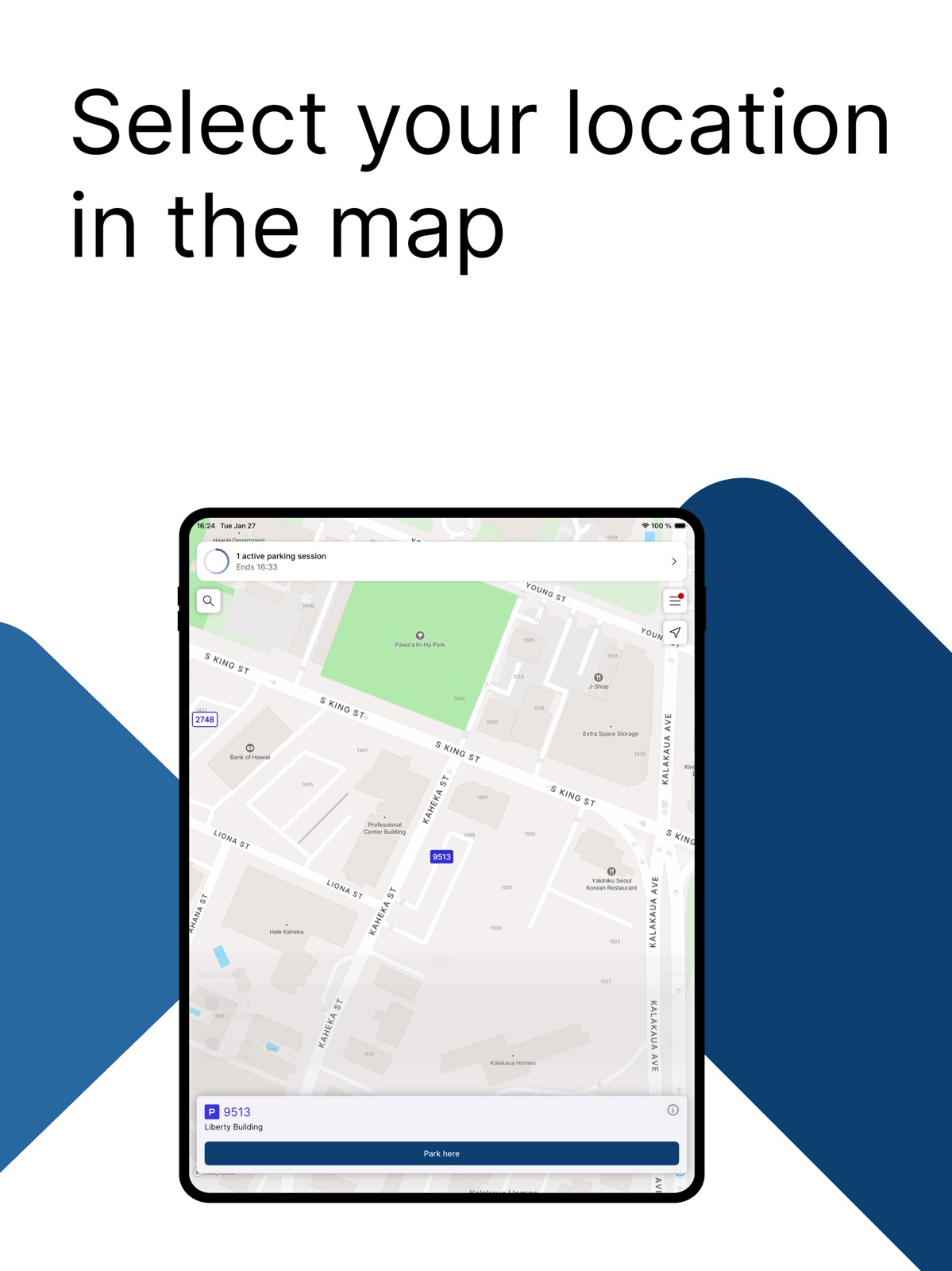 FW PARK ipad screenshot 1