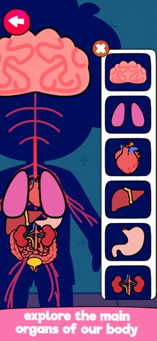Learn the Body Parts iPhone screenshot