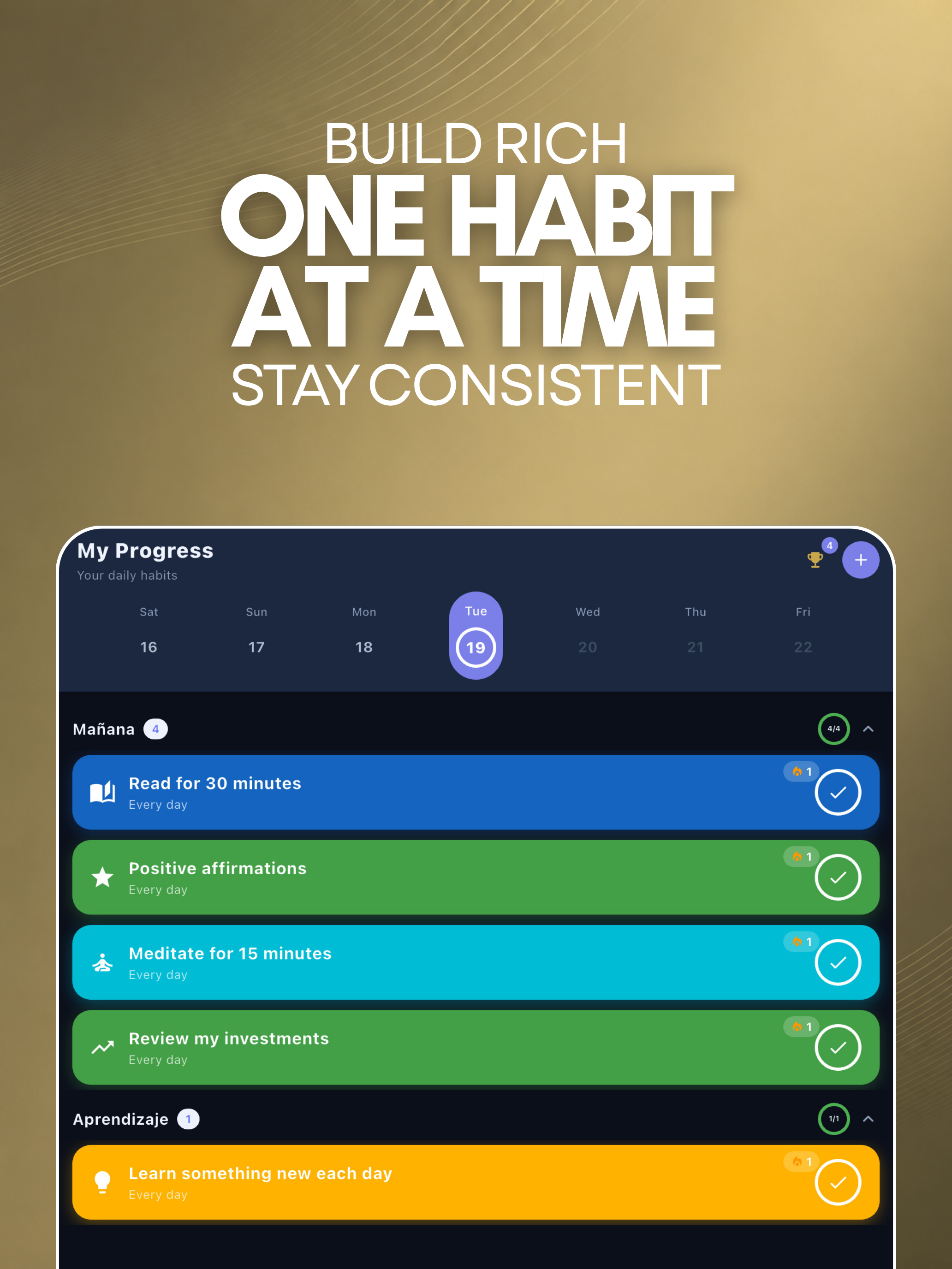 21 Millionaire Habits screenshot 7