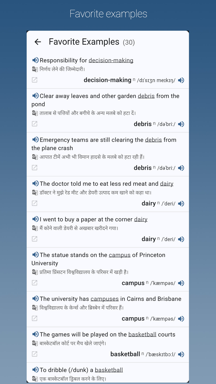 English-Hindi Dictionary Pro