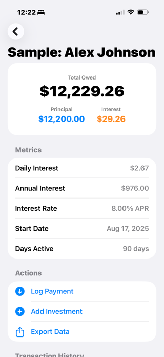 Loaner Pro Screenshot 1 of 5