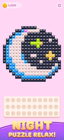 Jewel Coloring Puzzle Art iPhone screenshot