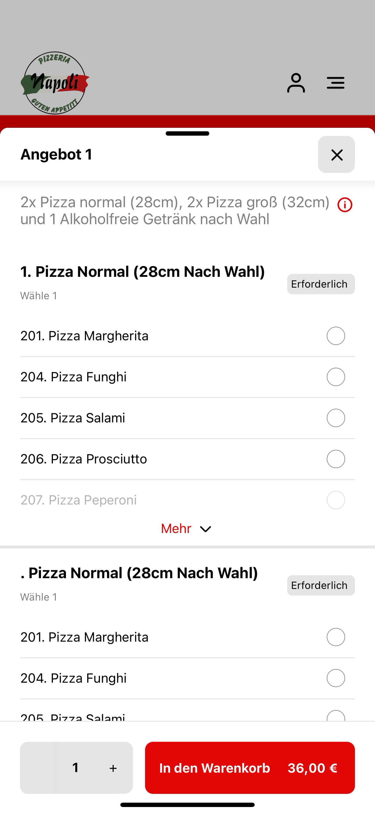 Pizzeria Napoli Os screenshot 4
